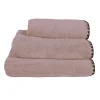 Serviette de bain en coton pétale 70x130cm - Issey