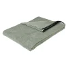 Serviette de douche en coton celadon 90x140cm - Issey