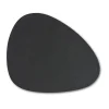Set de table effet cuir noir 34x42cm