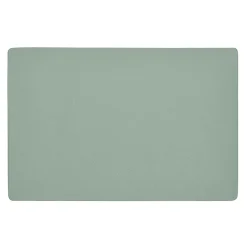 Set de table en cuir synthetique menthe 45x30cm