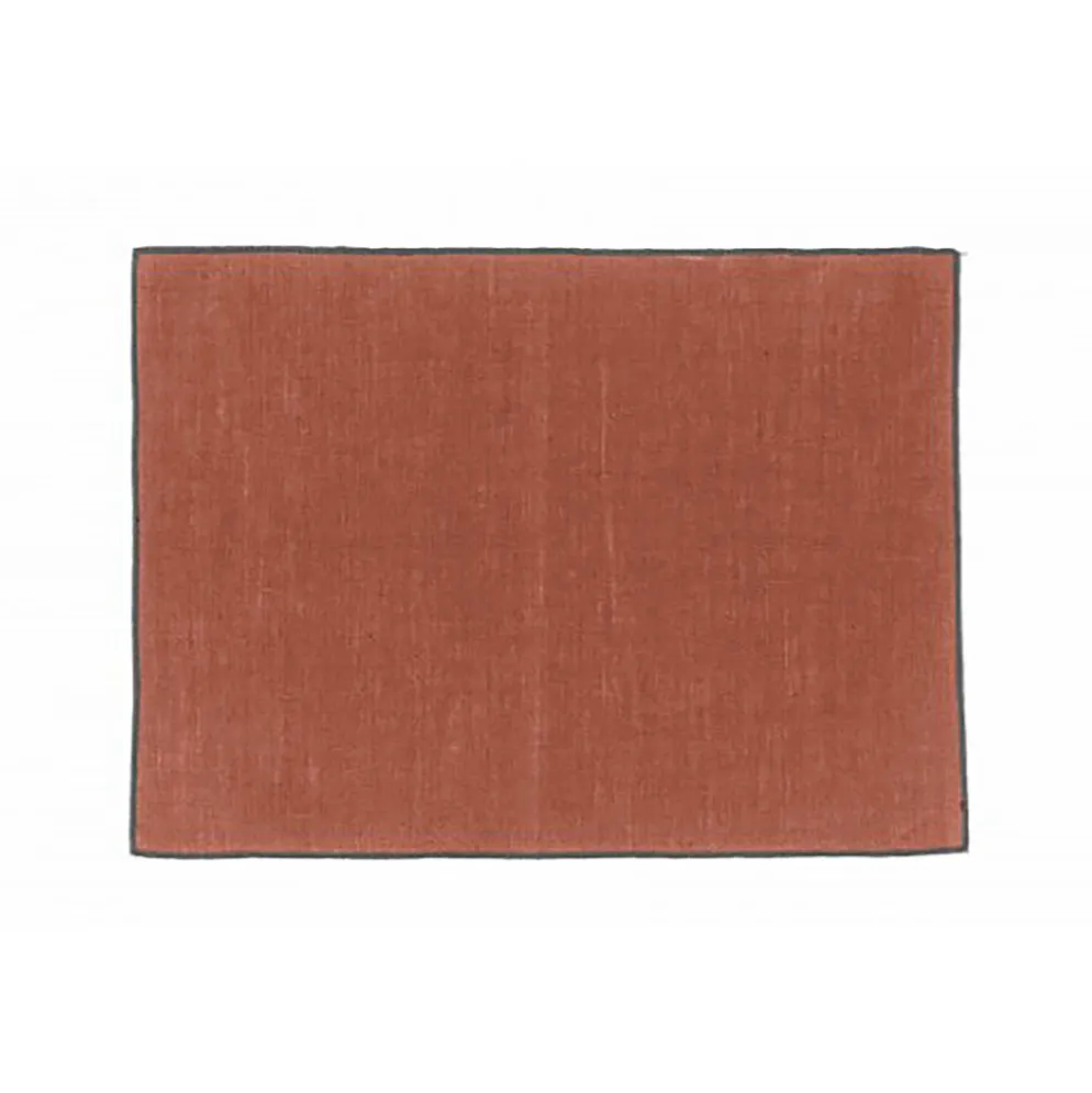 Set de table en lin brick 35x48cm - Borgo