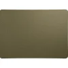 Set de table rectangle simili cuir olive 46x33cm - Optic
