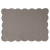 Set de table rectangulaire poivre en coton