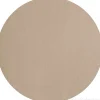Set de table rond simili cuir beige d38cm - Optic