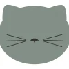 Set de table vinyle chat d30cm gris