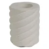 Socle pour ampoule en céramique écru h13cm E27 - Nira