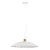 Suspension en fer blanc et doré d40cm E27 - Champart