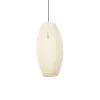 Suspension en fer et jute écru d25cm E27 - Ramille