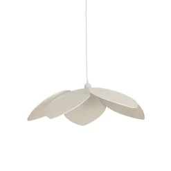 Suspension en papier écru d70cm E27 - Papier