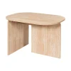 Table basse en bois clair 72x53cm - Pietra