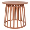Table basse rond terracotta d50cm - Lumi