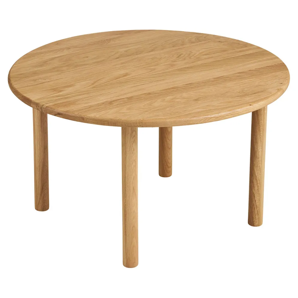 Table basse ronde en chêne d70cm - Jiliana