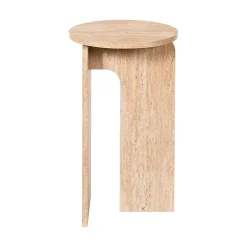 Table d'appoint ronde en bois clair d30cm - Pietra