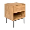 Table de chevet en bois 1 tiroir - Célia