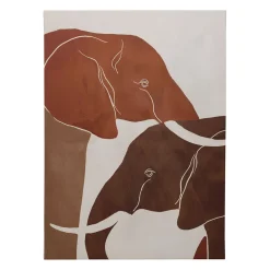 Tableau sur toile éléphant 50x70cm