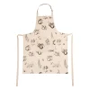 Tablier en coton et lin 68x88cm - Marie-Lise