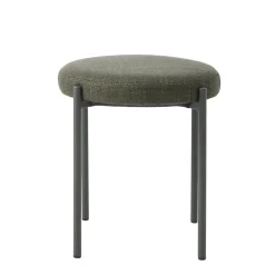 Tabouret en tissu olive - Pelican