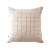 Taie d'oreiller en gaze de coton pampa 60x60cm - Gaia Match
