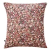 Taie d'oreiller en gaze de coton imprimée camel 60x60cm - Capucine