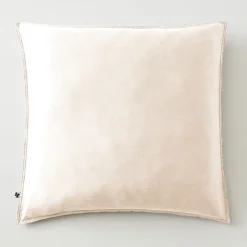 Taie d'oreiller en lyocell pampa 63x63cm - Lysandre