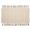Tapis en coton et jute écru 140x70cm - Kolore