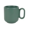 Tasse à café en grès vert mat 10cl - Baltika
