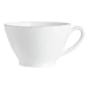 Tasse en faïence blanche - campagne