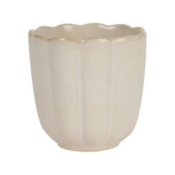 Tasse en grès écru 15cl - Romancero