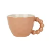 Tasse en grès moucheté moka 25cl - Organic