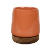 Tasse en grès terracotta craquelé 10cl - Nordika