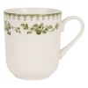 Tasse haute en faïence vert 34cl - Faustine