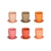 Tasses à café x6 en grès multicolore 10cl - Agra