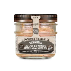 Terrine au jus de truffe noire 220g