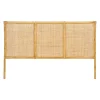Tete lit en rotin naturel 160x100 - Balamea