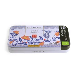 Thé nomade peche abricot 10 sachets- bio