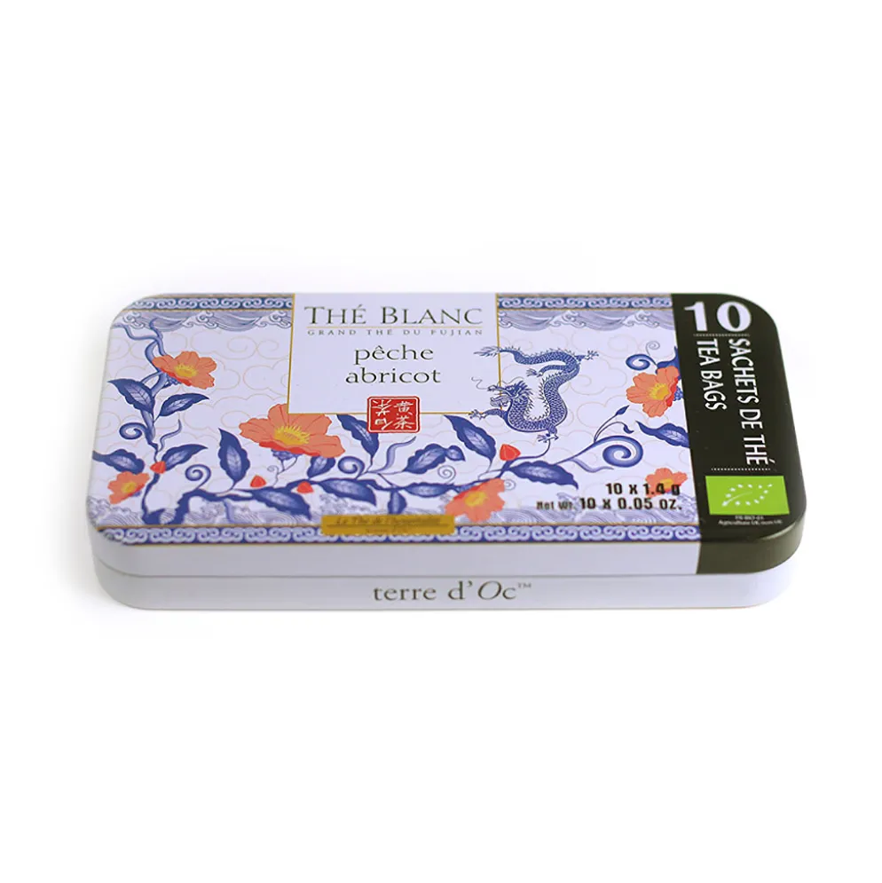Thé nomade peche abricot 10 sachets- bio