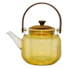 Théière en verre jaune 85cl - Dilacia