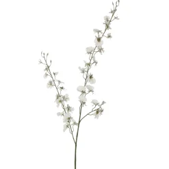Tige artificielle oncidium crème h78cm