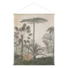 Toile Dragonnier vert 125X150Cm