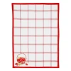 Torchon en coton rouge 50x70cm - Fraises