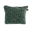 Trousse en coton léopard bleu - Gairo