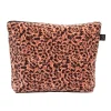Trousse en coton léopard mocaccino - Gairo
