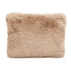 Trousse fausse fourrure beige - Chamonix