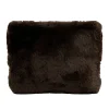 Trousse fausse fourrure brun - Chamonix