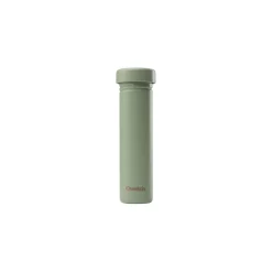 Tube pour 12 pastilles Solid Drinks en inox vert tilleul