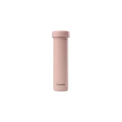 Tube pour 12 pastilles Solid Drinks en inox rose pastel