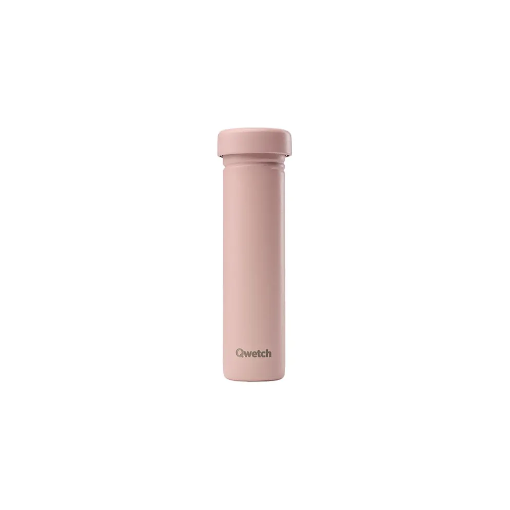 Tube pour 12 pastilles Solid Drinks en inox rose pastel
