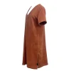 Tunique en coton mocaccino S/M - Milos