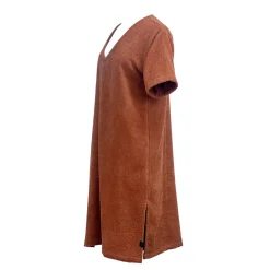 Tunique en coton mocaccino S/M - Milos
