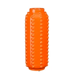 Vase en céramique orange h30cm - Boaz
